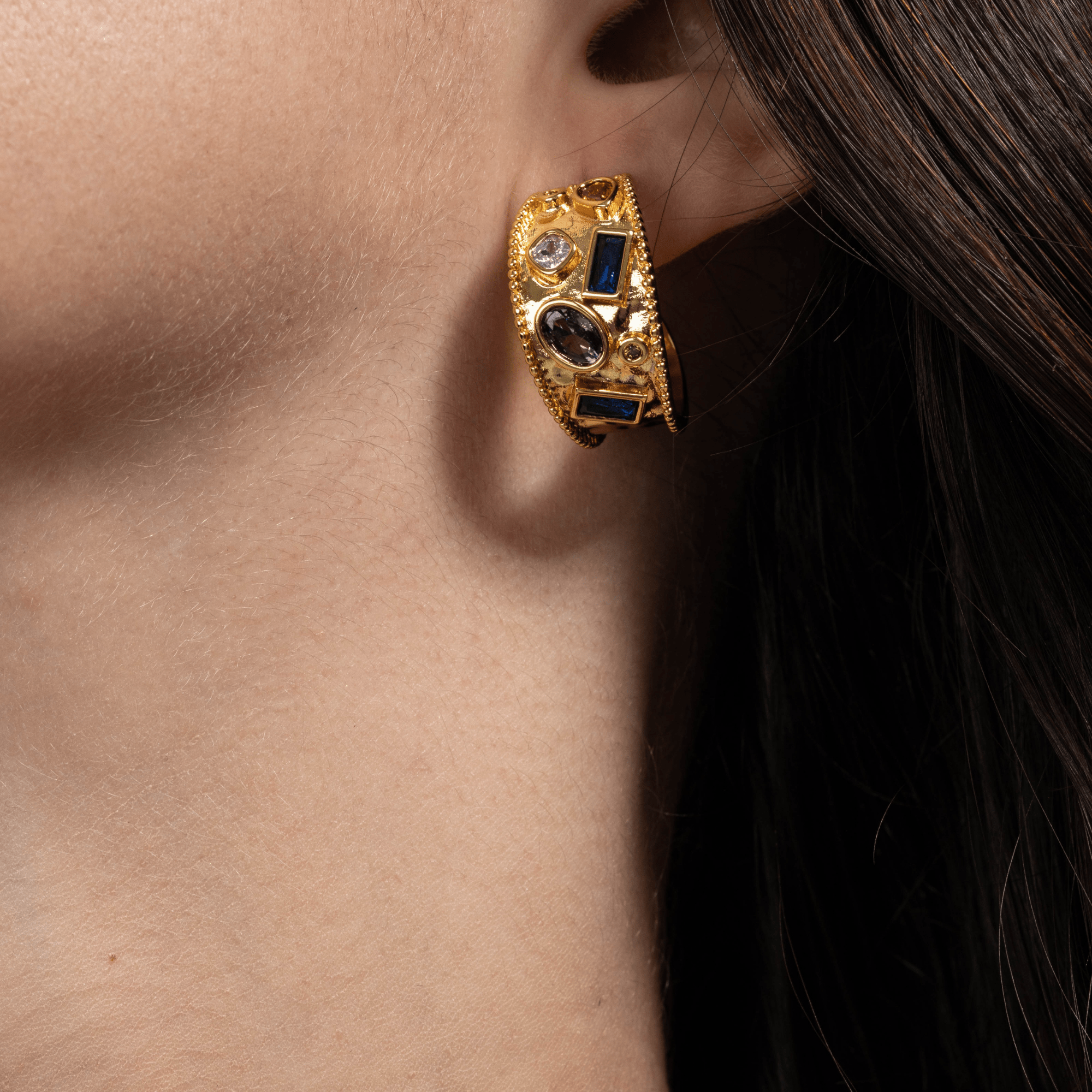 Lara & Ela | Cocktail Hour Gold Earrings - Lara & Ela