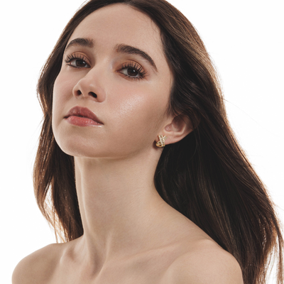 Lara & Ela | Confluence Gold Earrings