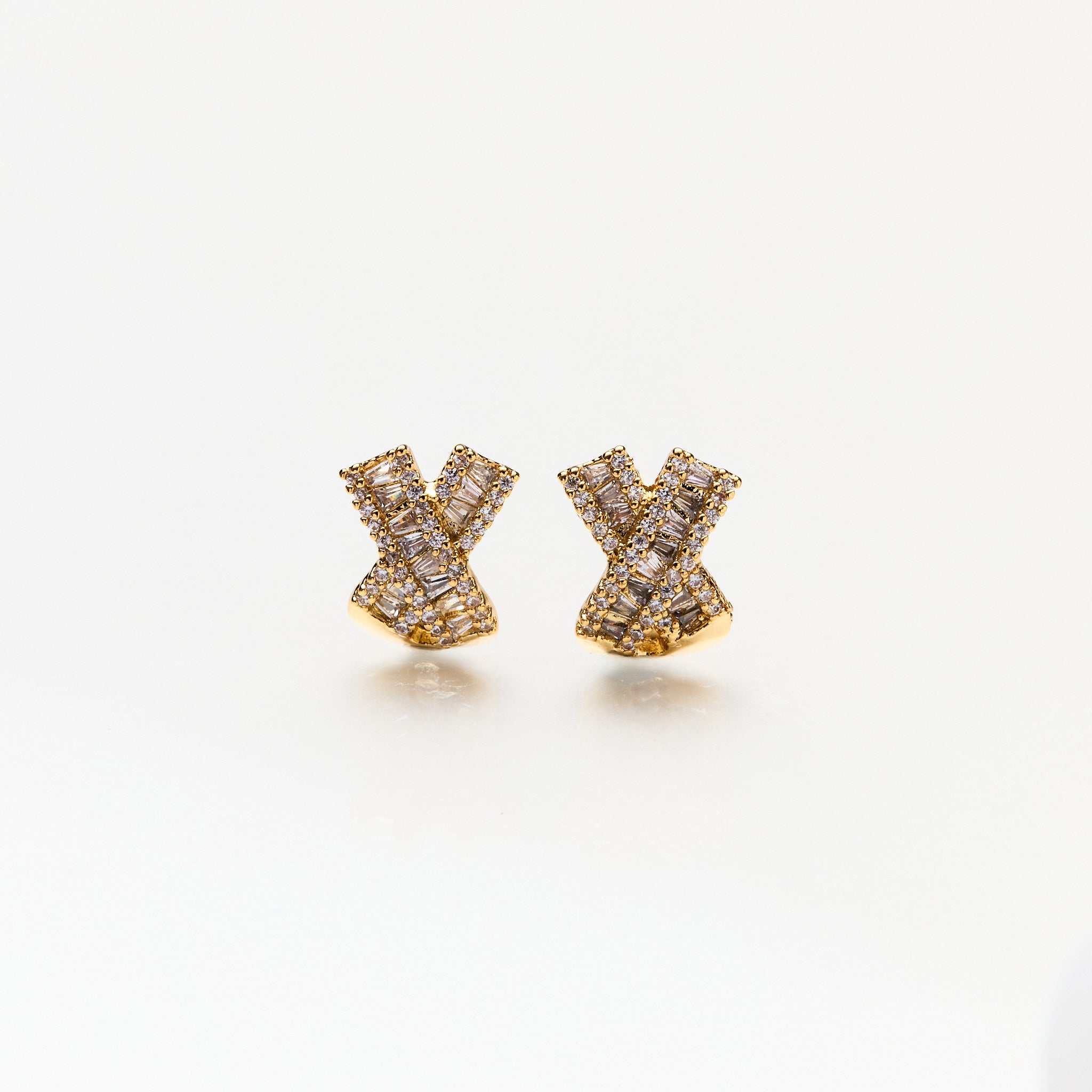 Lara & Ela | Confluence Gold Earrings - Lara & Ela