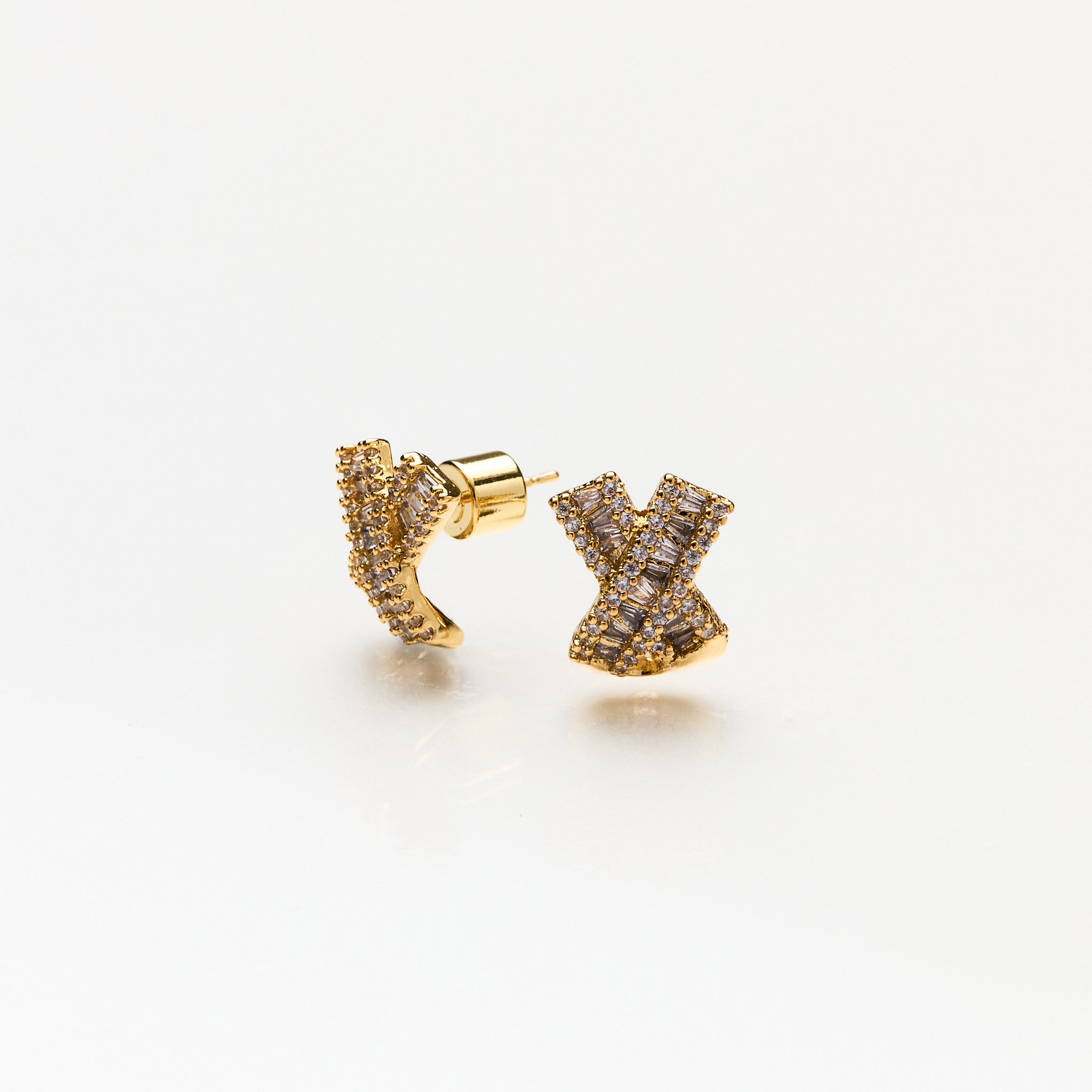 Lara & Ela | Confluence Gold Earrings - Lara & Ela