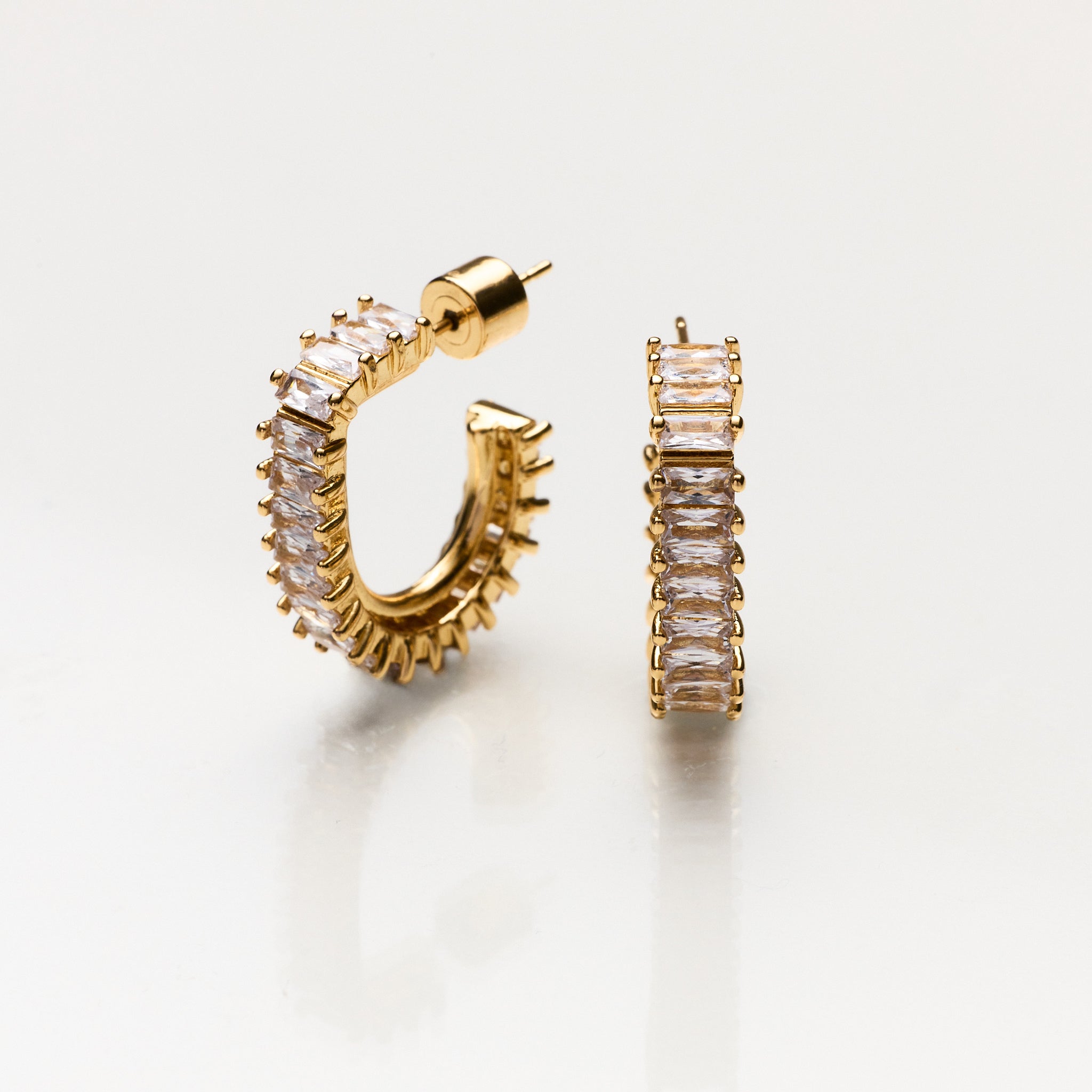 Lara & Ela | Copenhagen Gold Earrings - Lara & Ela