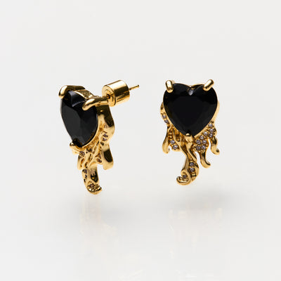Lara & Ela | Crazy Love Gold Earrings - Lara & Ela