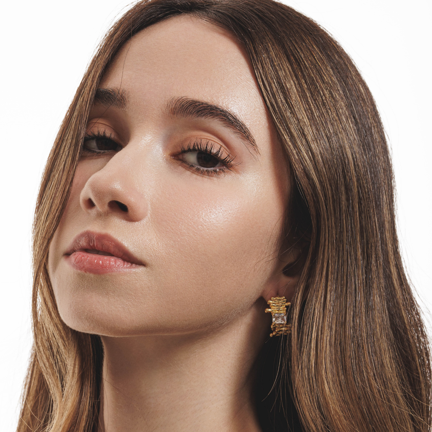 Lara & Ela | Daisy Gold Earrings