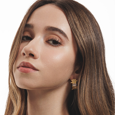 Lara & Ela | Daisy Gold Earrings