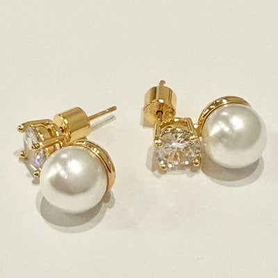 Lara & Ela | Dancing In The Rain Gold Earrings - Lara & Ela