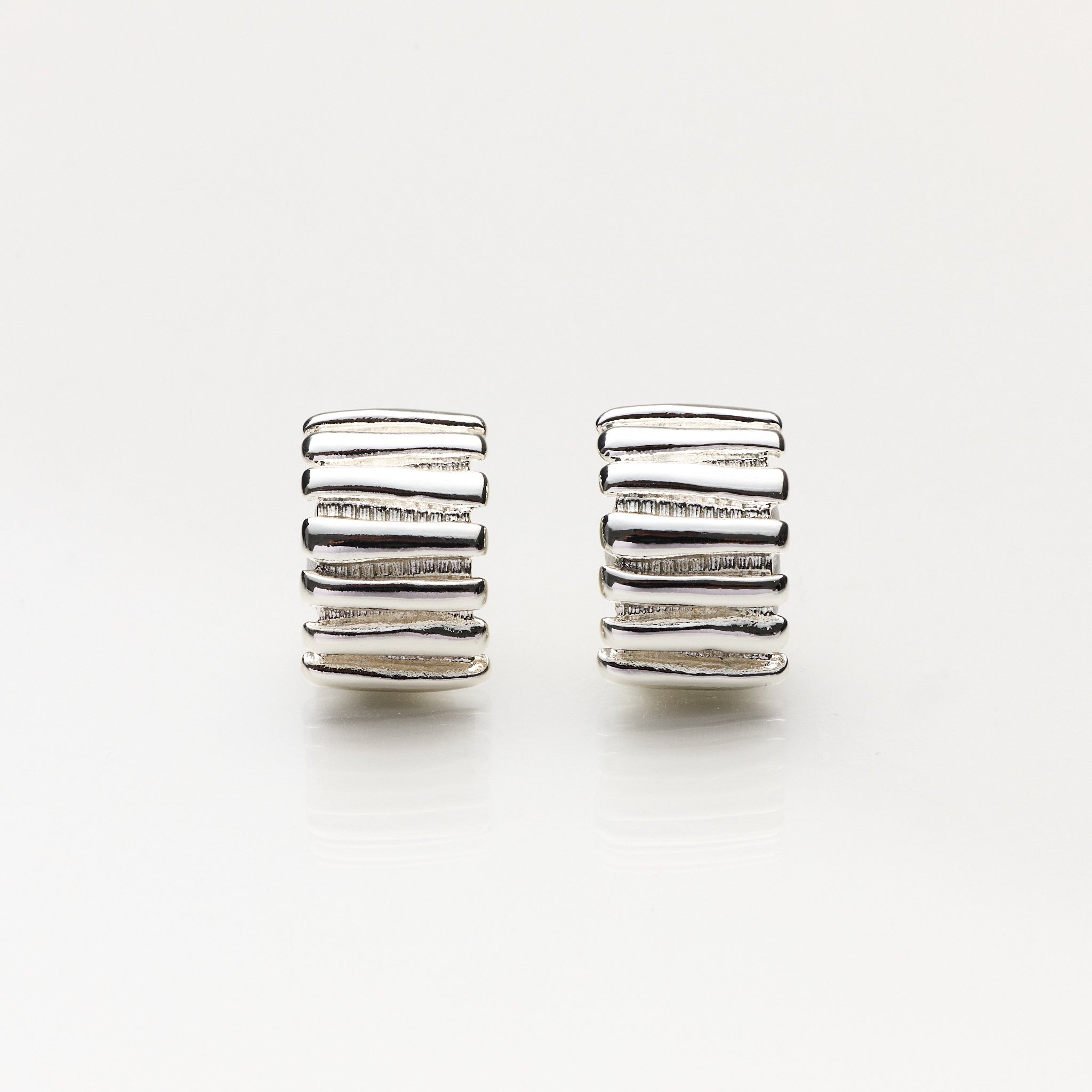 Lara & Ela | Date With Yourself Silver Earrings - Lara & Ela
