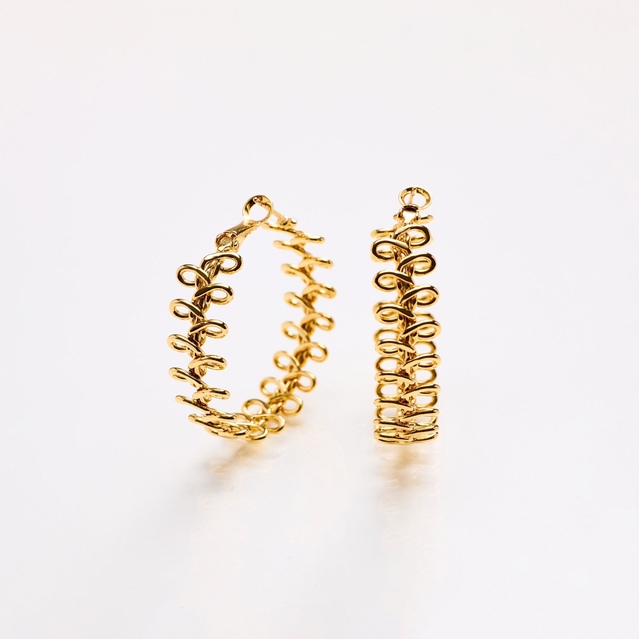 Lara & Ela | Debbie Gold Earrings - Lara & Ela