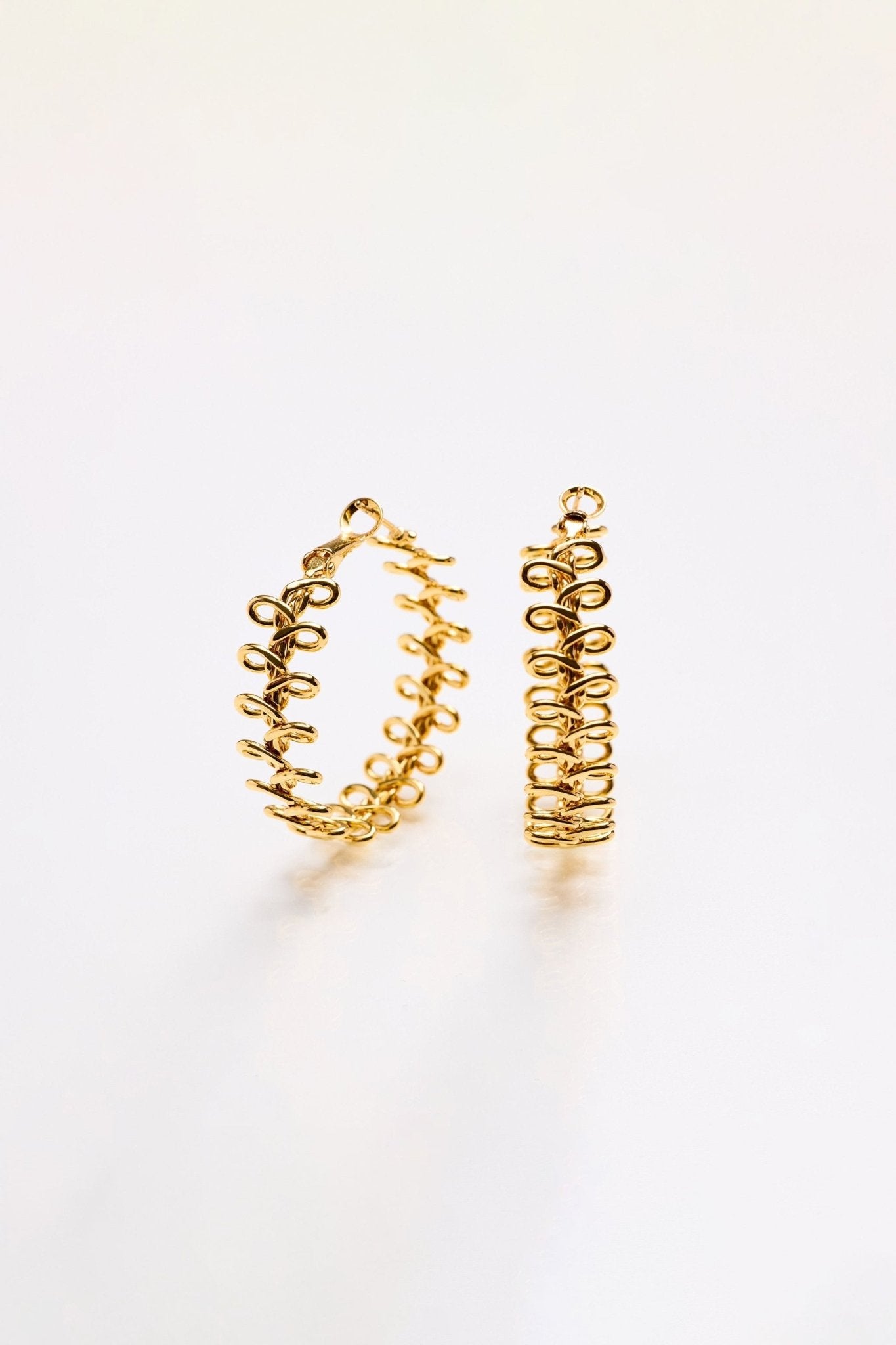 Lara & Ela | Debbie Gold Earrings - Lara & Ela