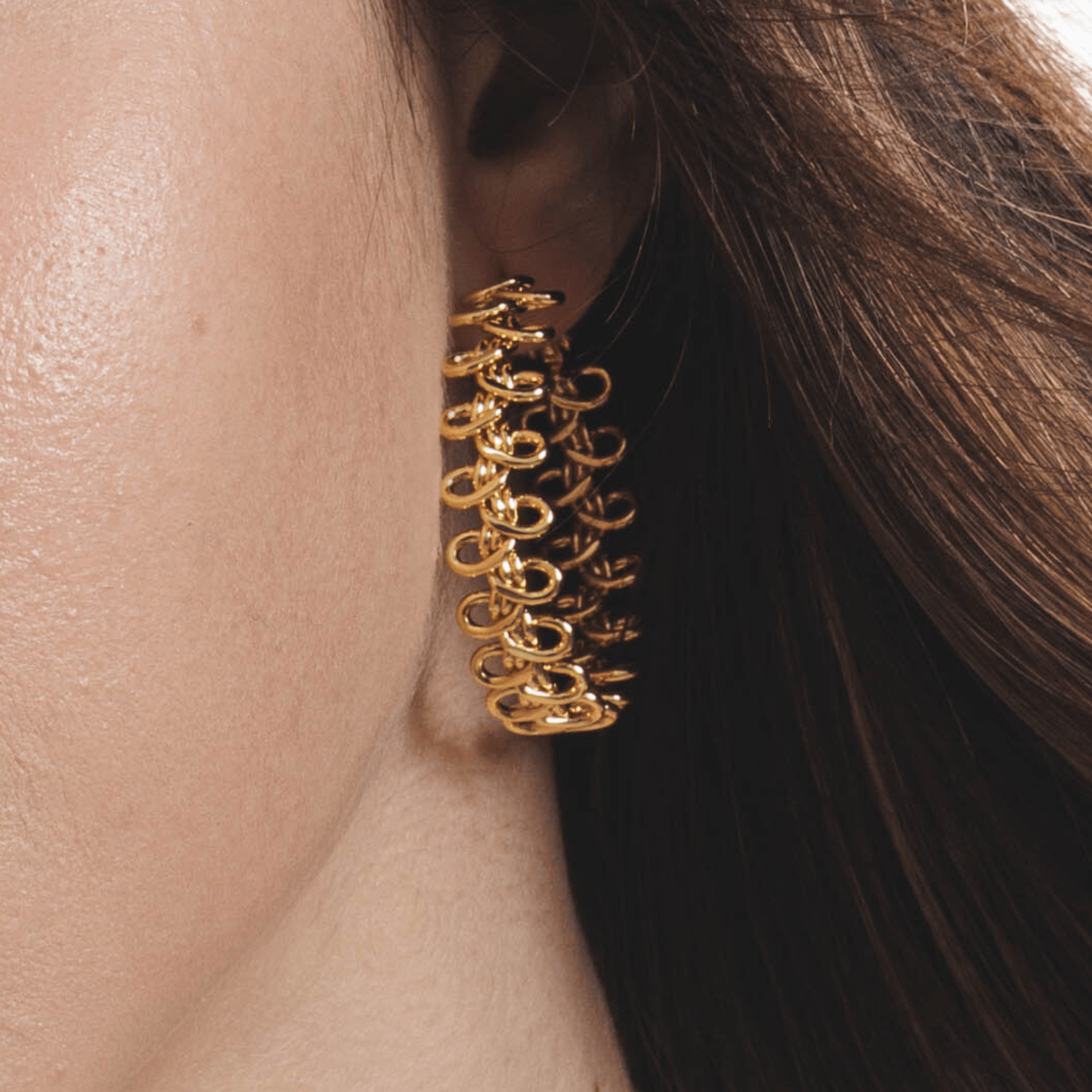 Lara & Ela | Debbie Gold Earrings - Lara & Ela
