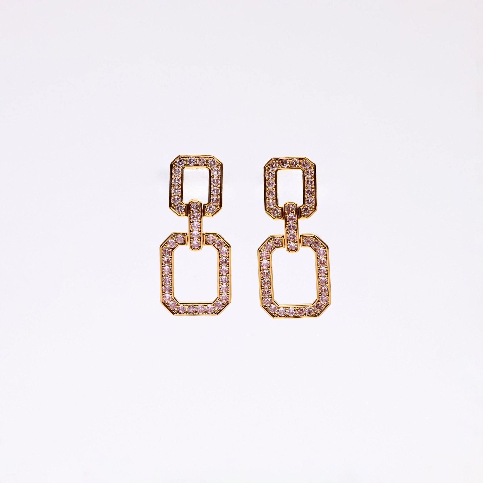 Lara & Ela | Diana Gold Earrings - Lara & Ela