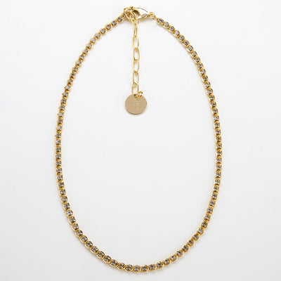 Lara & Ela I Don't Blink Gold Necklace