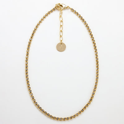 Lara & Ela I Don't Blink Gold Necklace