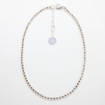 Lara & Ela I Don't Blink Silver Necklace
