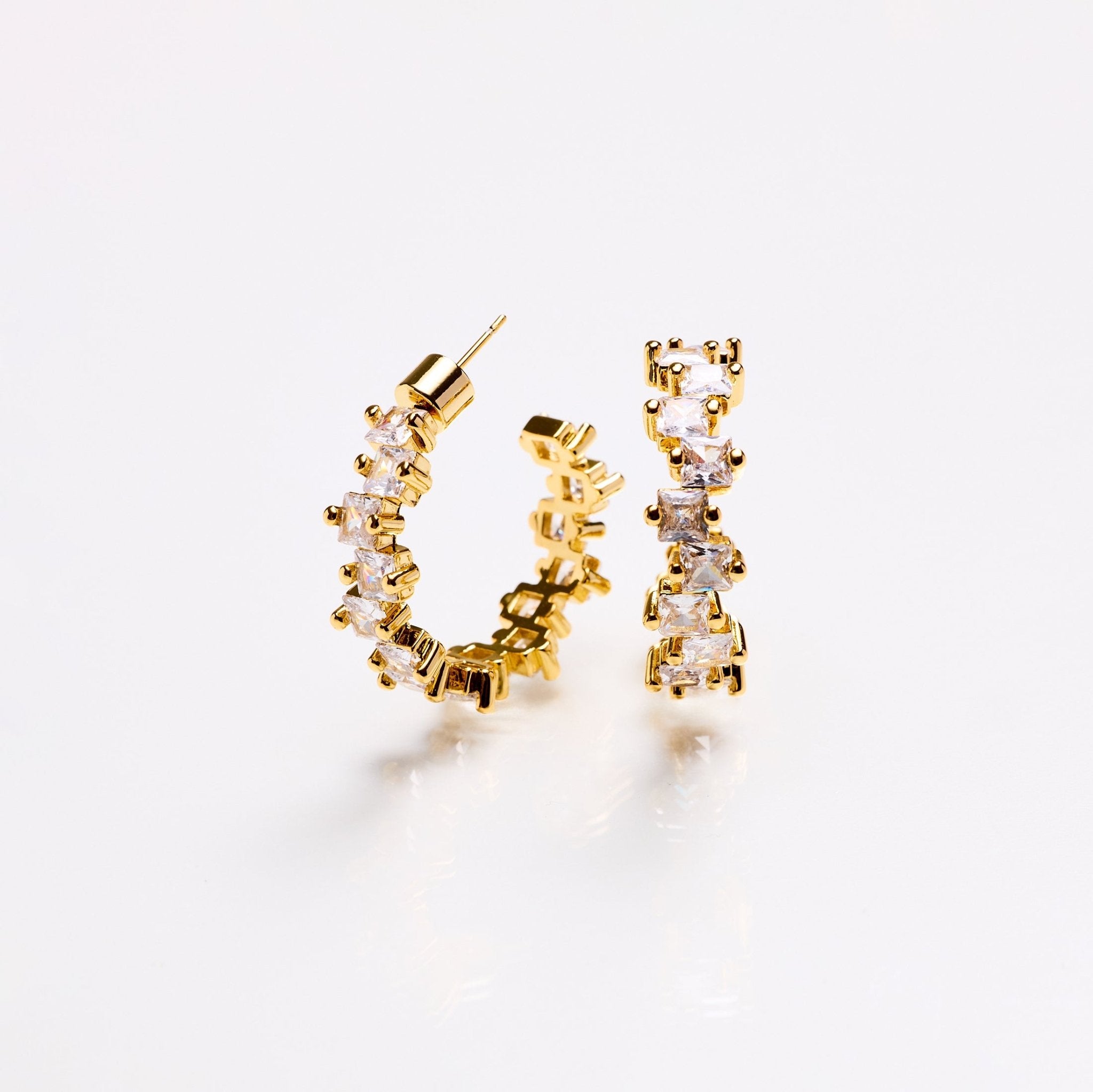 Lara & Ela | Duchess Gold Earrings - Lara & Ela