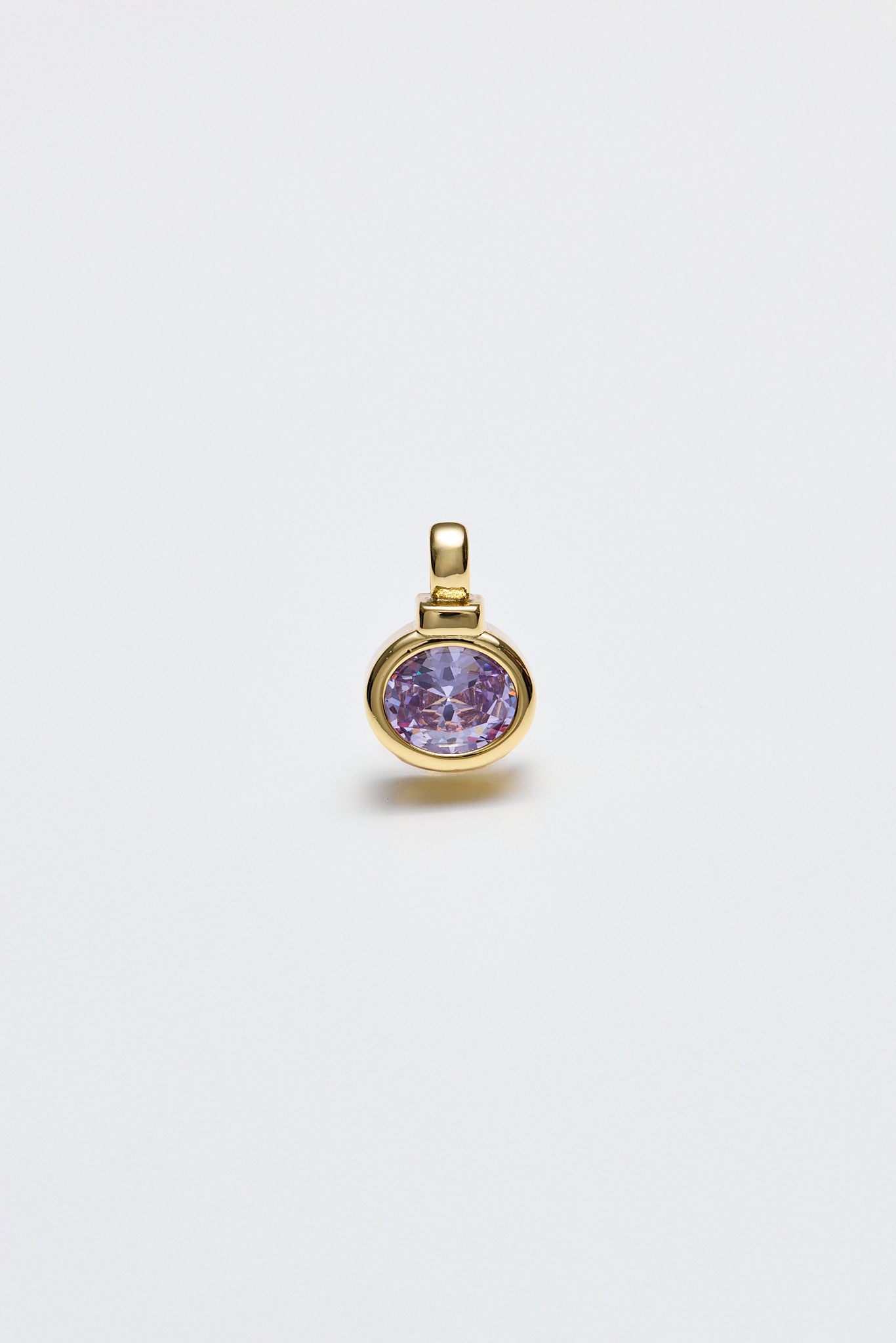 Lara & Ela | East - West Bezel Birthstone Pendant - Lara & Ela
