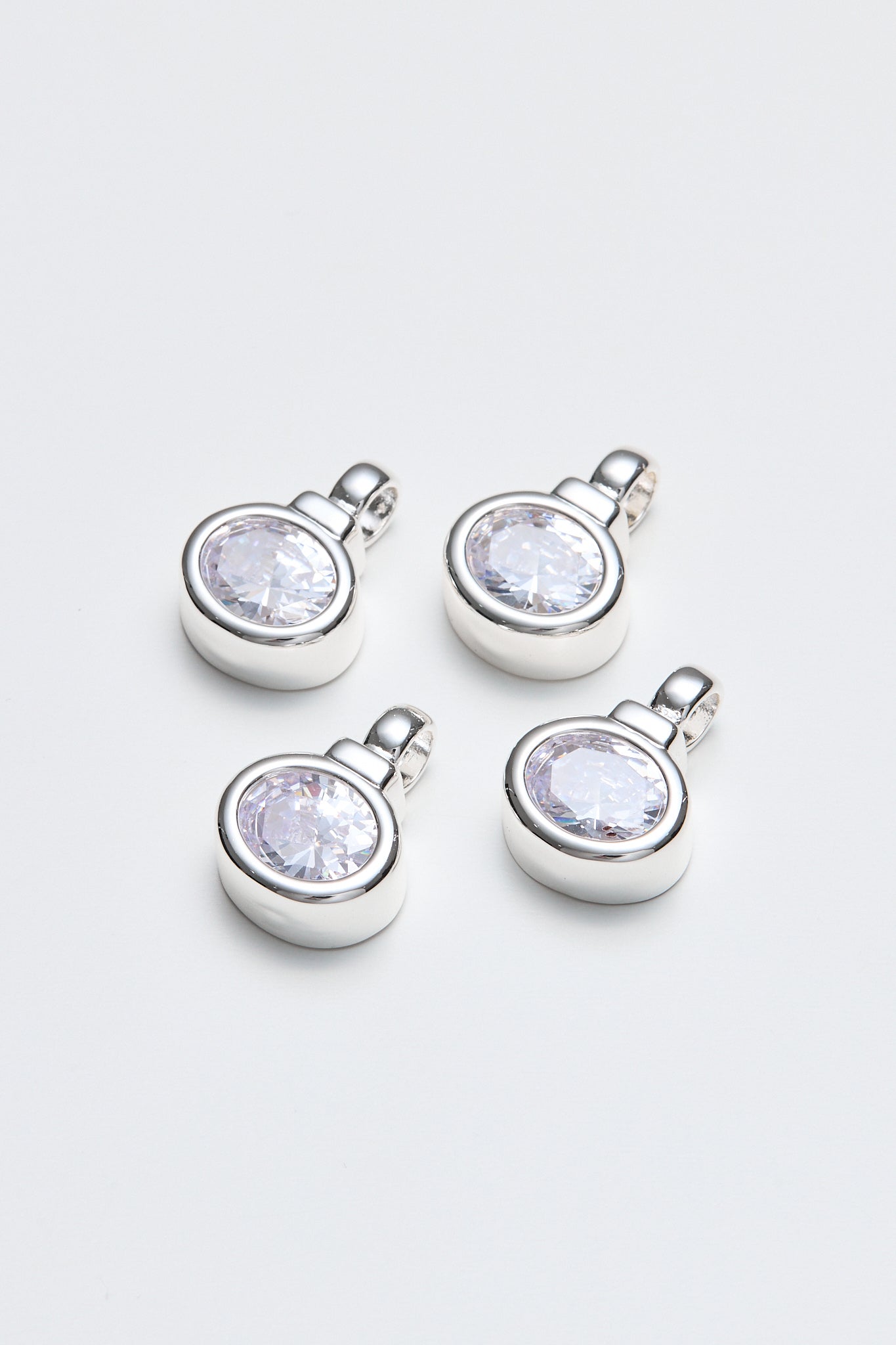 Lara & Ela | East - West Bezel Birthstone Pendant - Lara & Ela