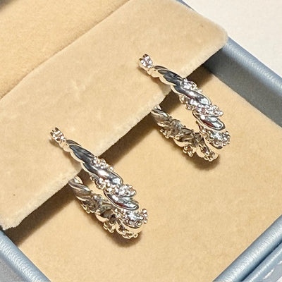 Lara & Ela I Endless Love Silver Earrings