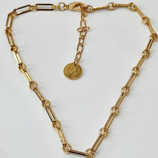 Lara & Ela | Fearless Gold Necklace - Lara & Ela