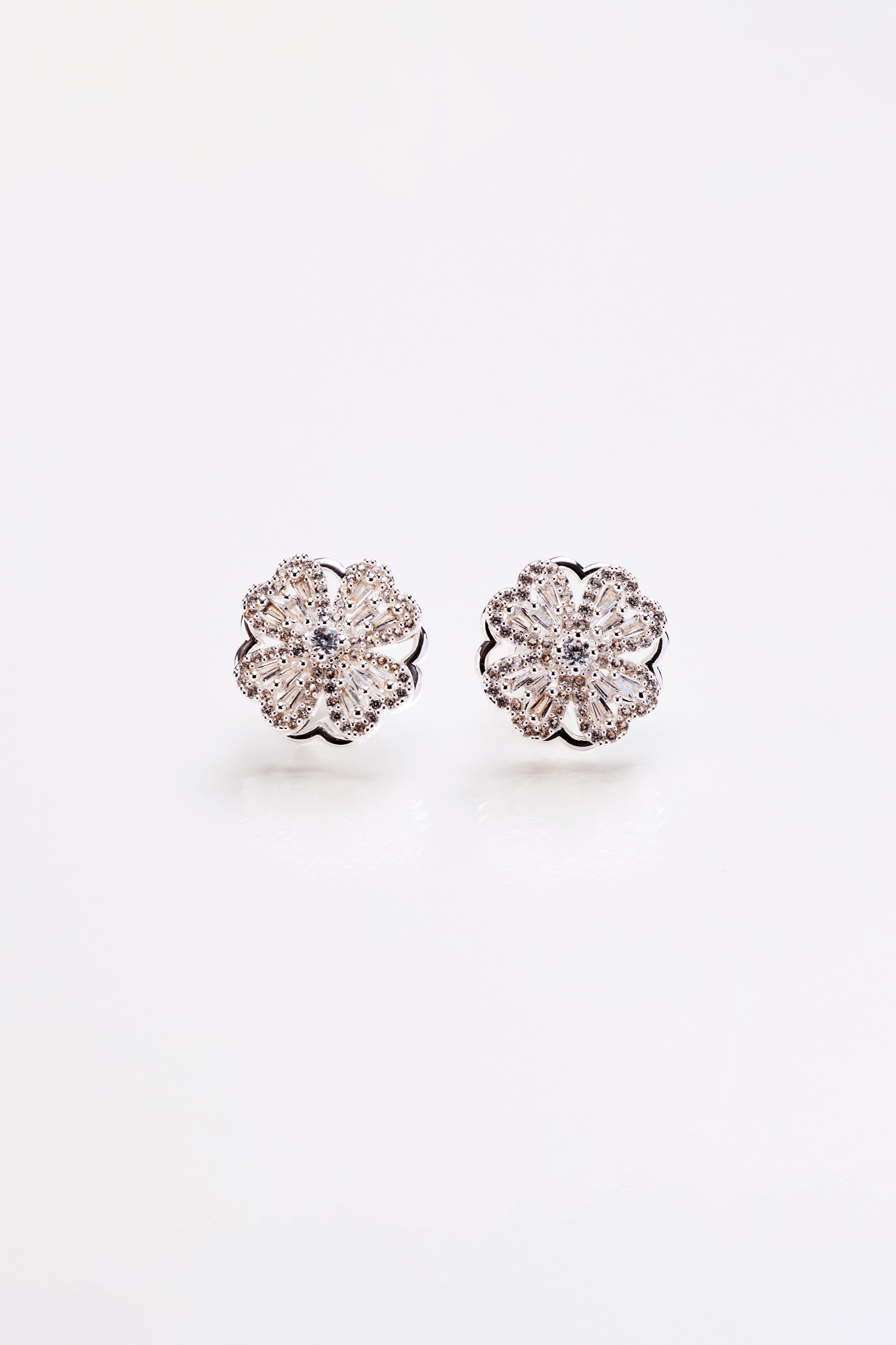 Lara & Ela | Ferris Wheel Silver Earrings - Lara & Ela