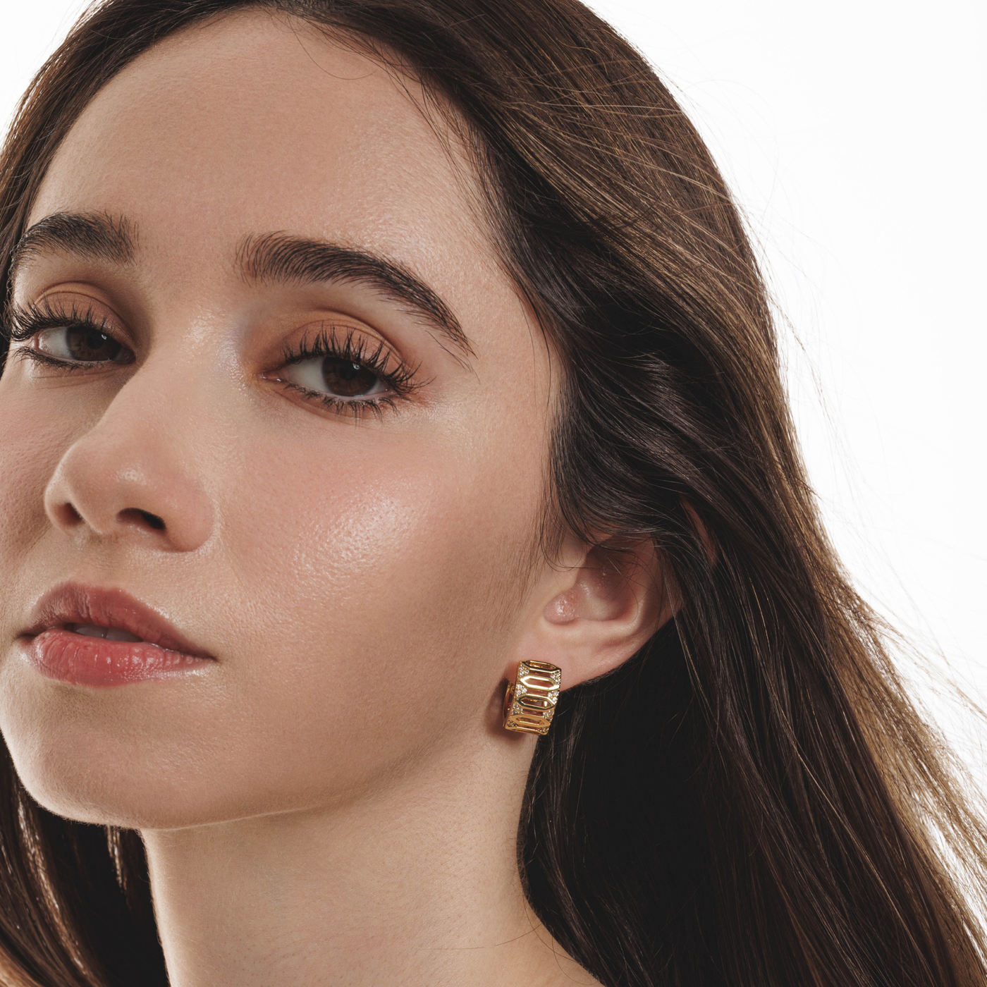 Lara & Ela I Ring Of Fire Gold Earrings