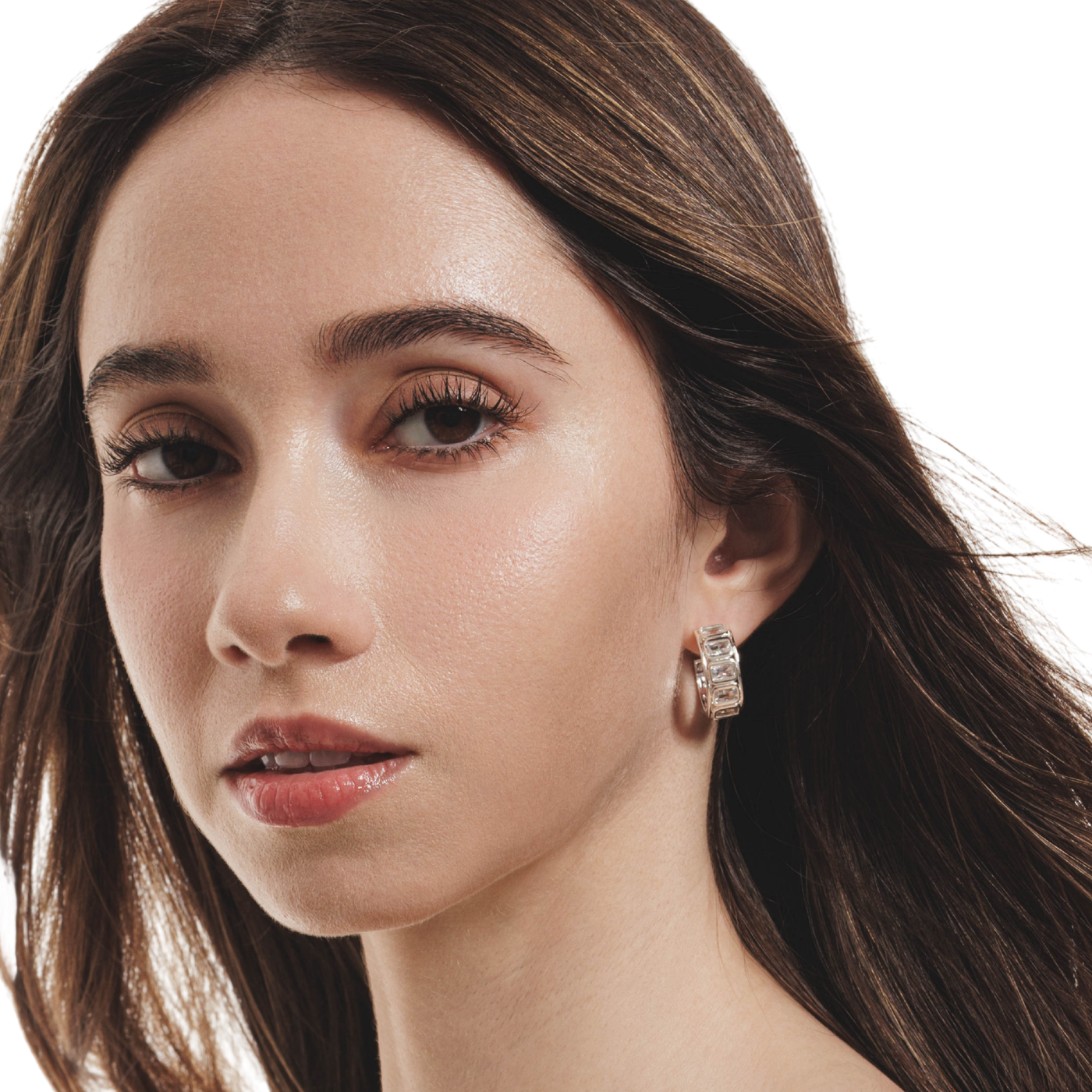 Lara & Ela I Ring Of Fire Silver Earrings