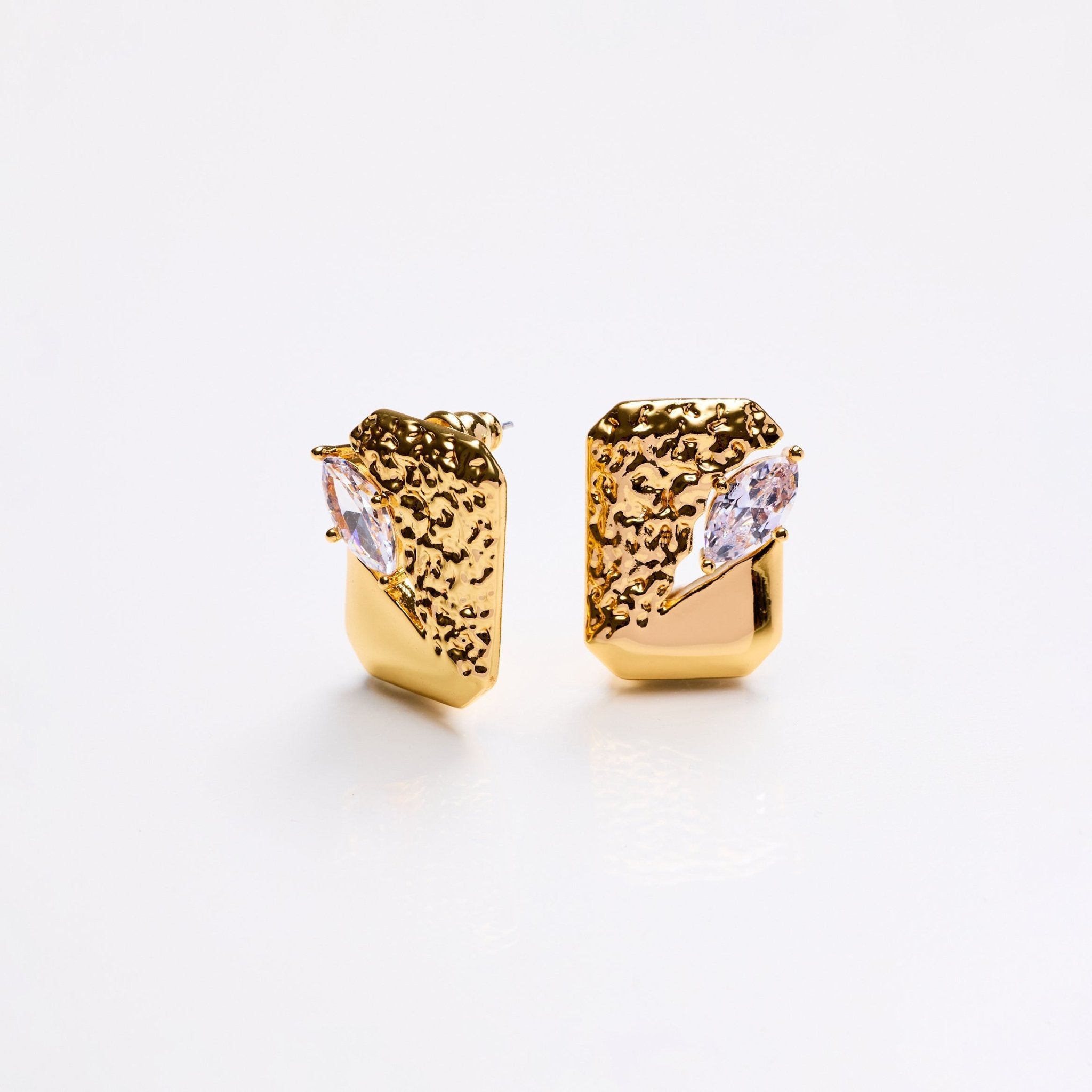 Lara & Ela | Gaia Gold Earrings - Lara & Ela