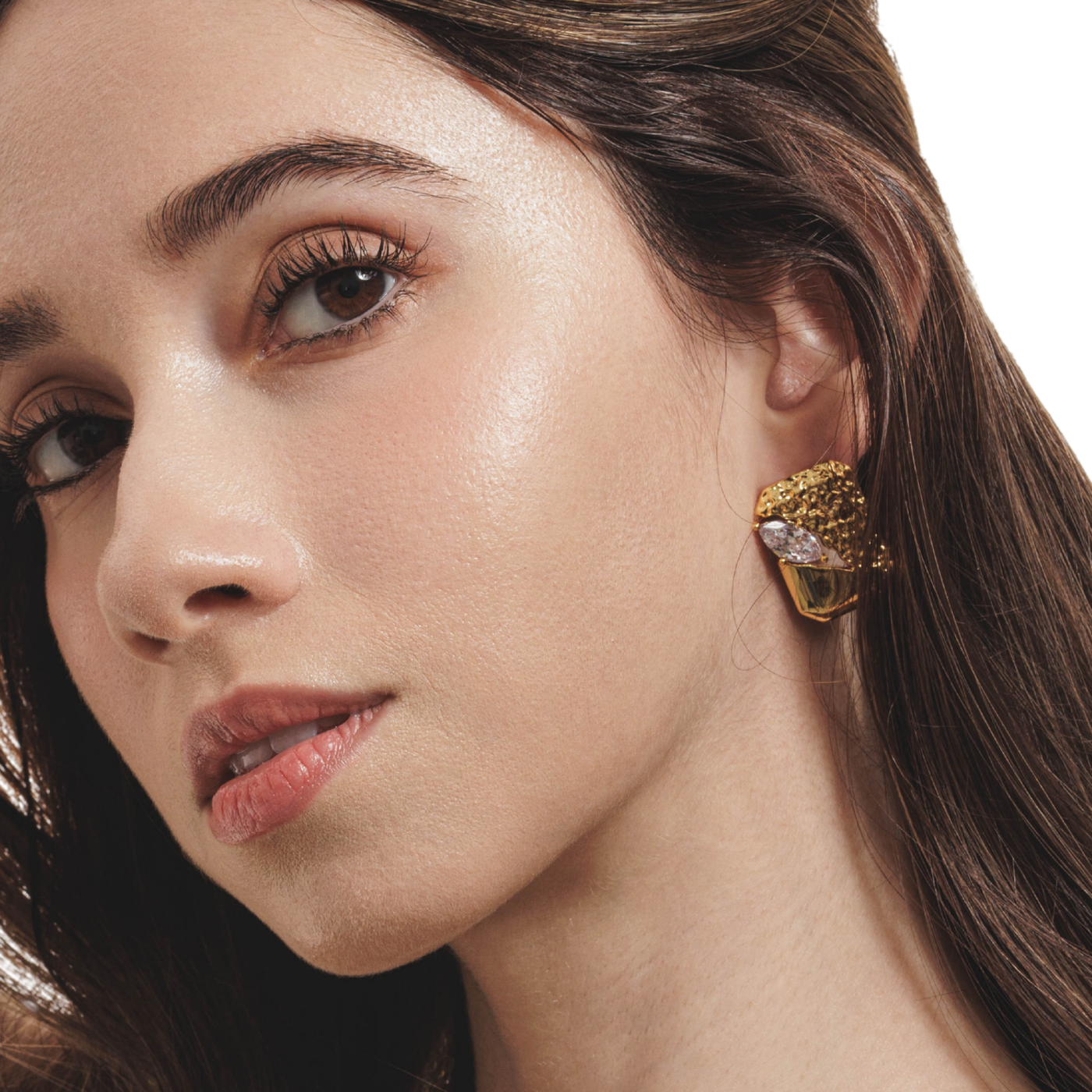 Lara & Ela | Gaia Gold Earrings