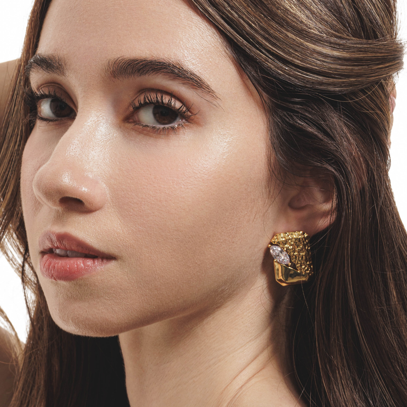 Lara & Ela | Gaia Gold Earrings