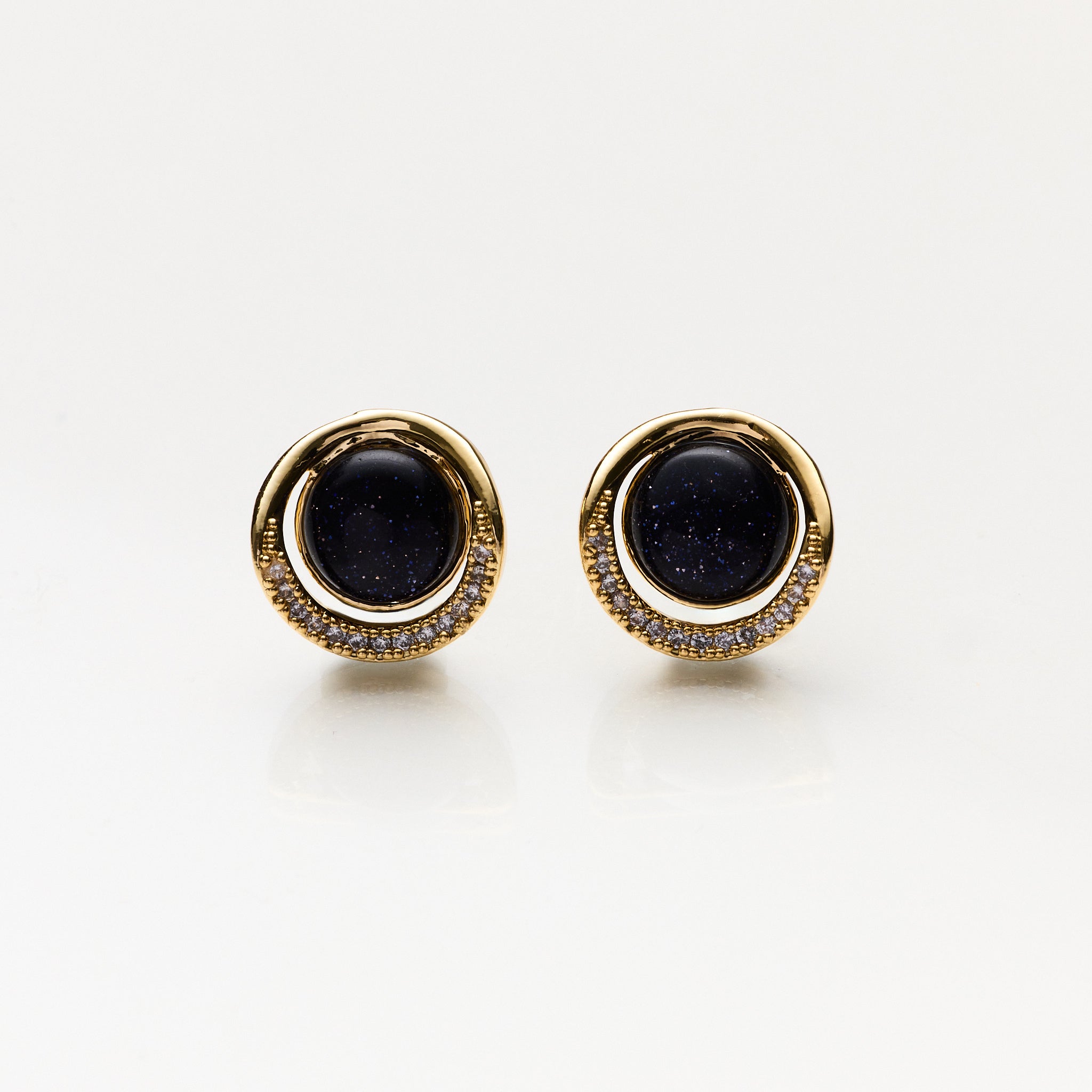 Lara & Ela | Galaxy Gold Earrings - Lara & Ela