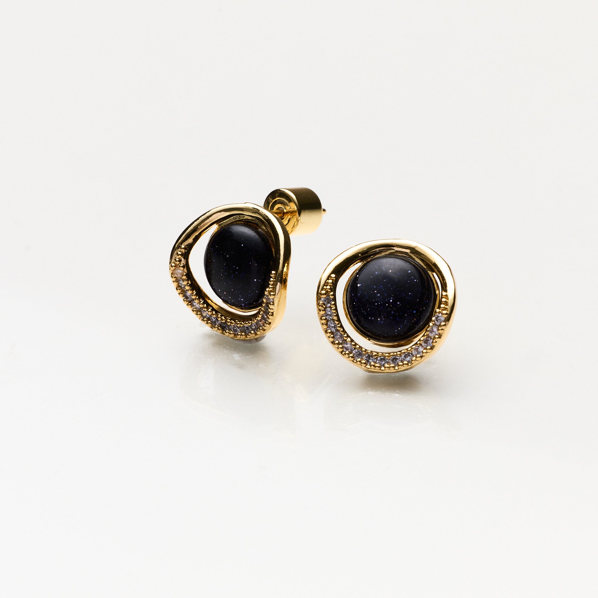 Lara & Ela | Galaxy Gold Earrings - Lara & Ela