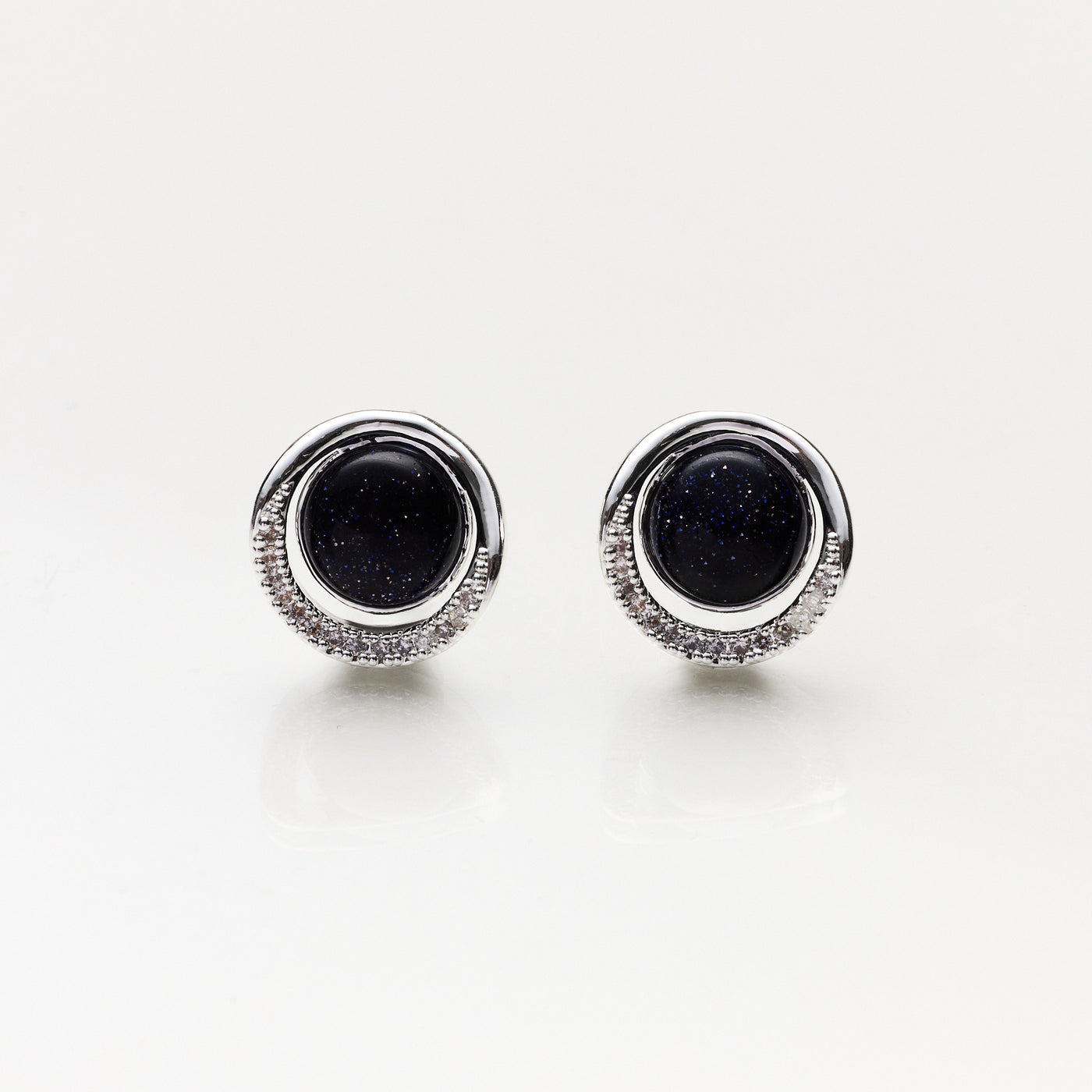 Lara & Ela | Galaxy Silver Earrings - Lara & Ela