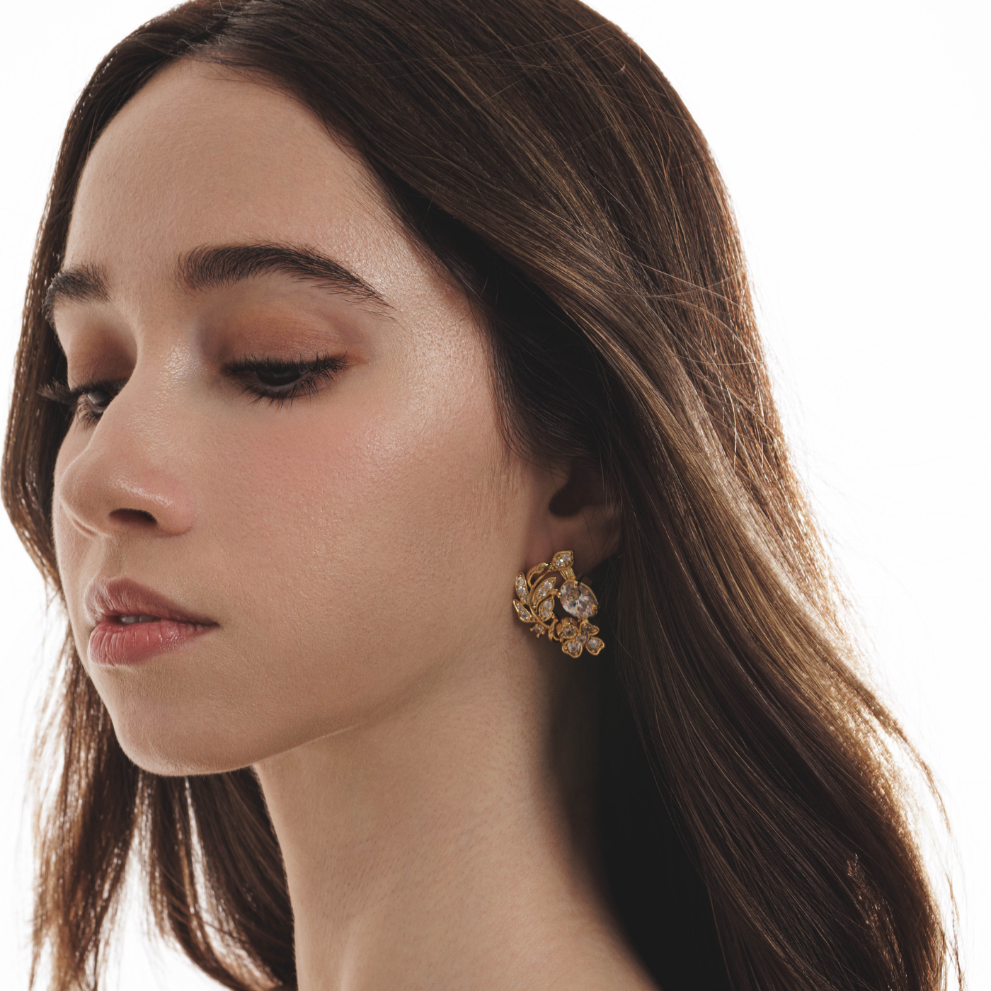Lara & Ela | Secret Garden Gold Earrings