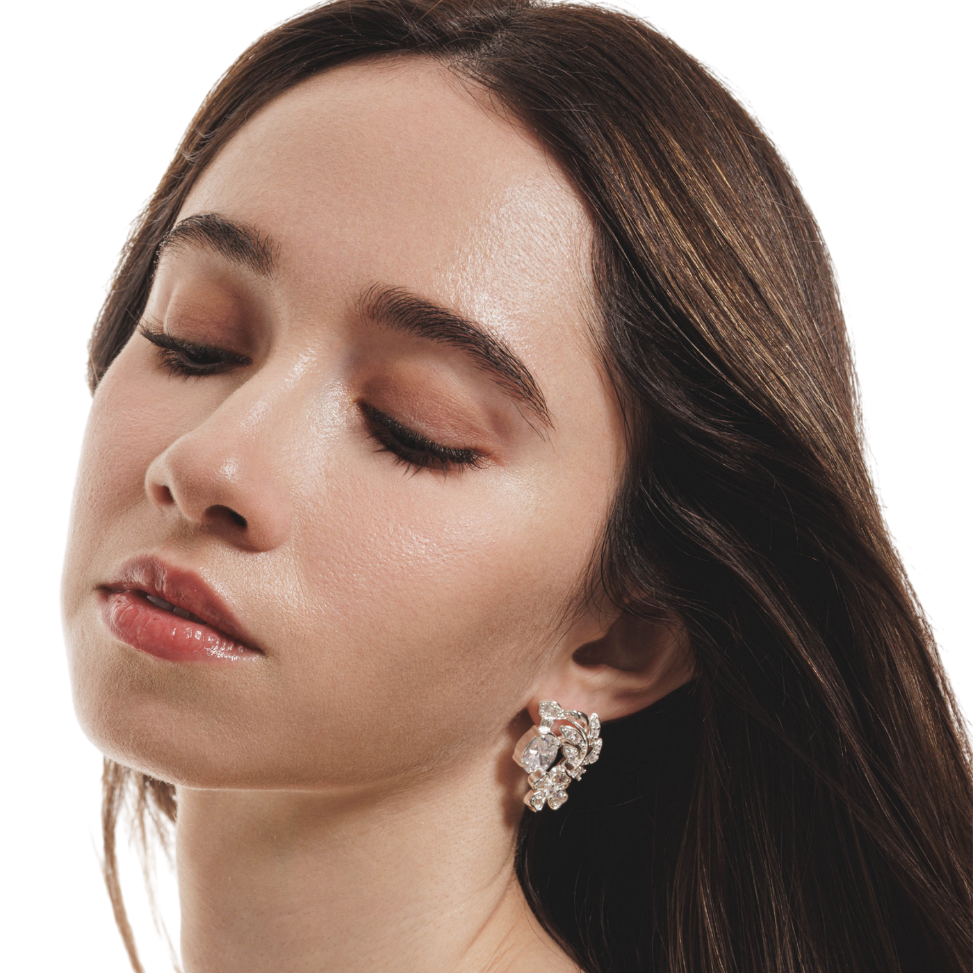 Lara & Ela | Secret Garden Silver Earrings
