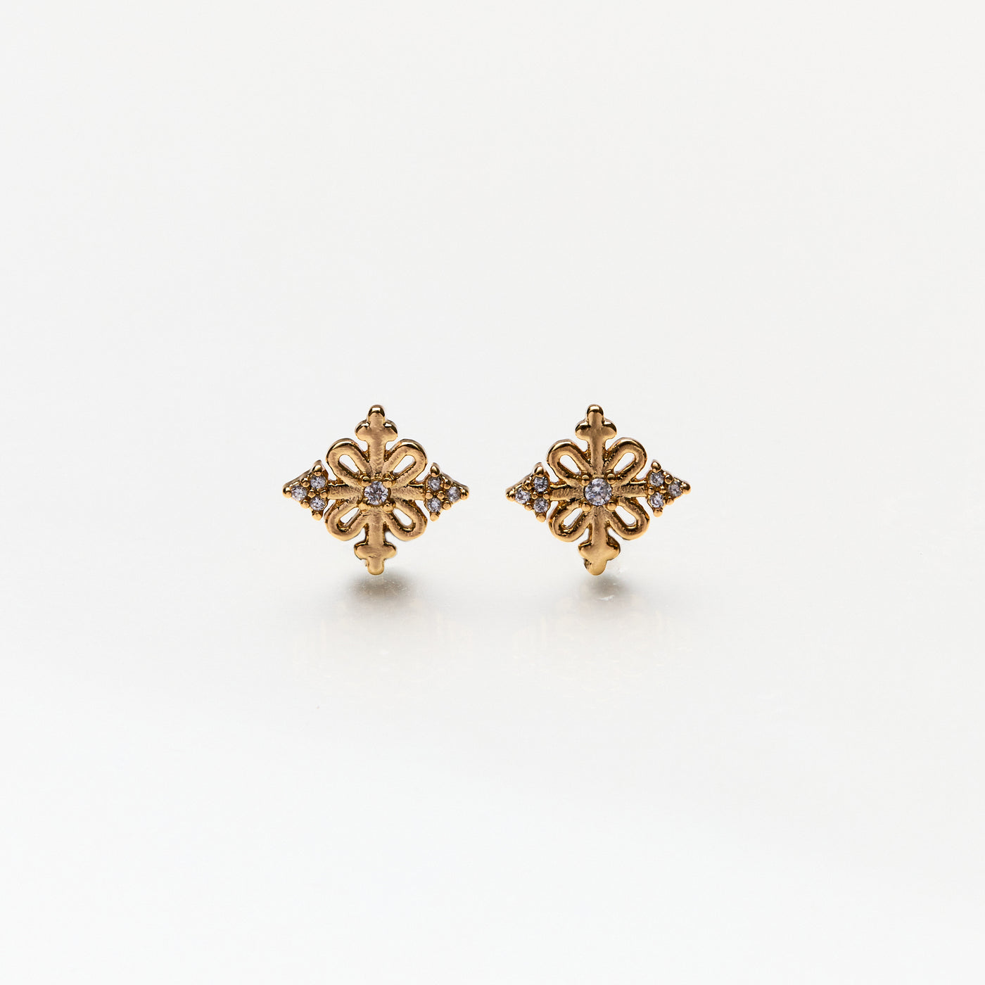 Lara & Ela | Georgina Gold Earrings - Lara & Ela