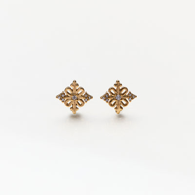 Lara & Ela | Georgina Gold Earrings - Lara & Ela