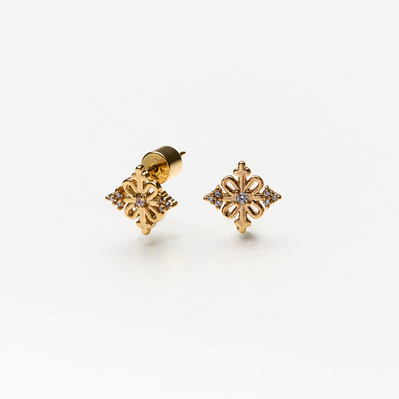 Lara & Ela | Georgina Gold Earrings - Lara & Ela