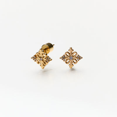 Lara & Ela | Georgina Gold Earrings - Lara & Ela
