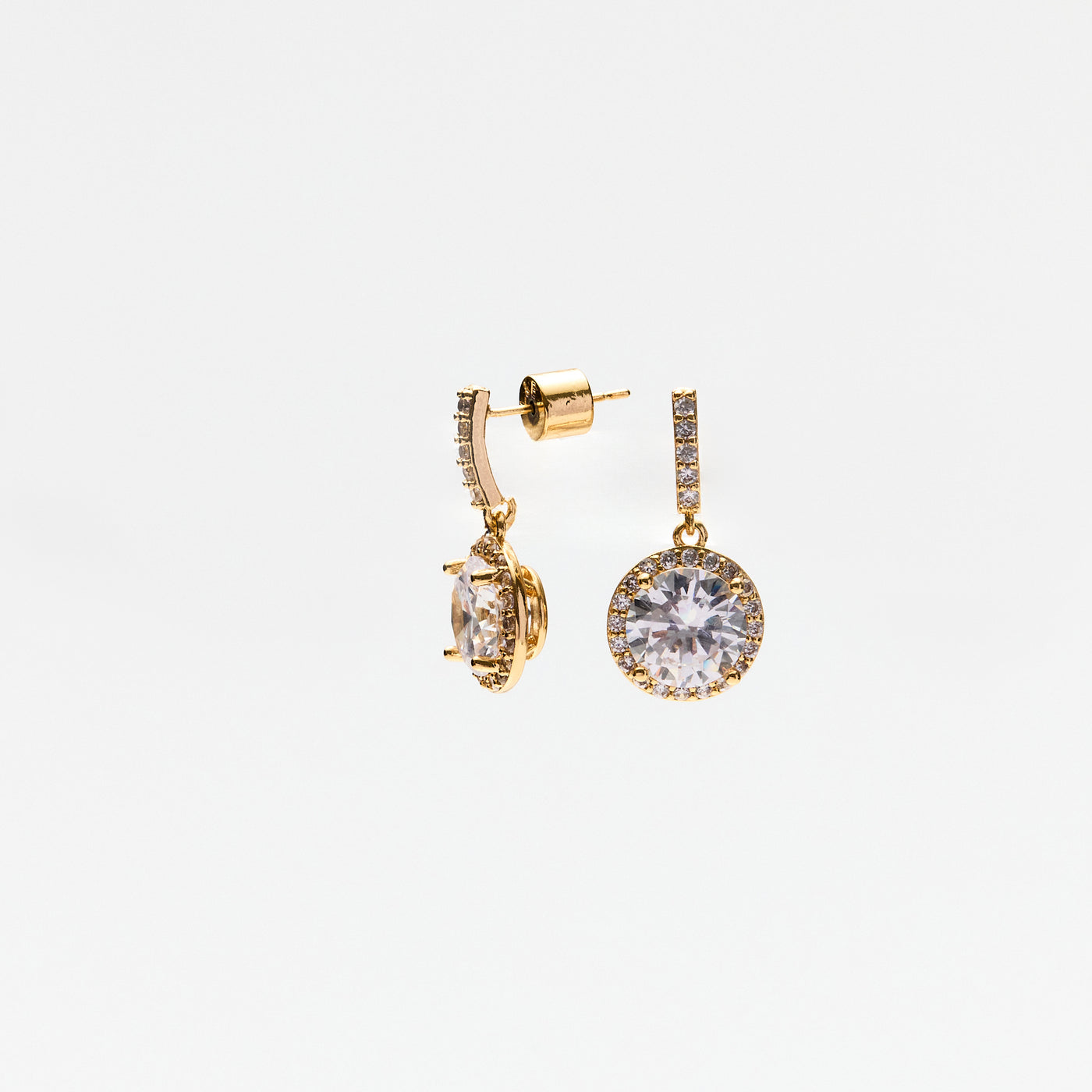 Lara & Ela | Gin And Gems Gold Earrings
