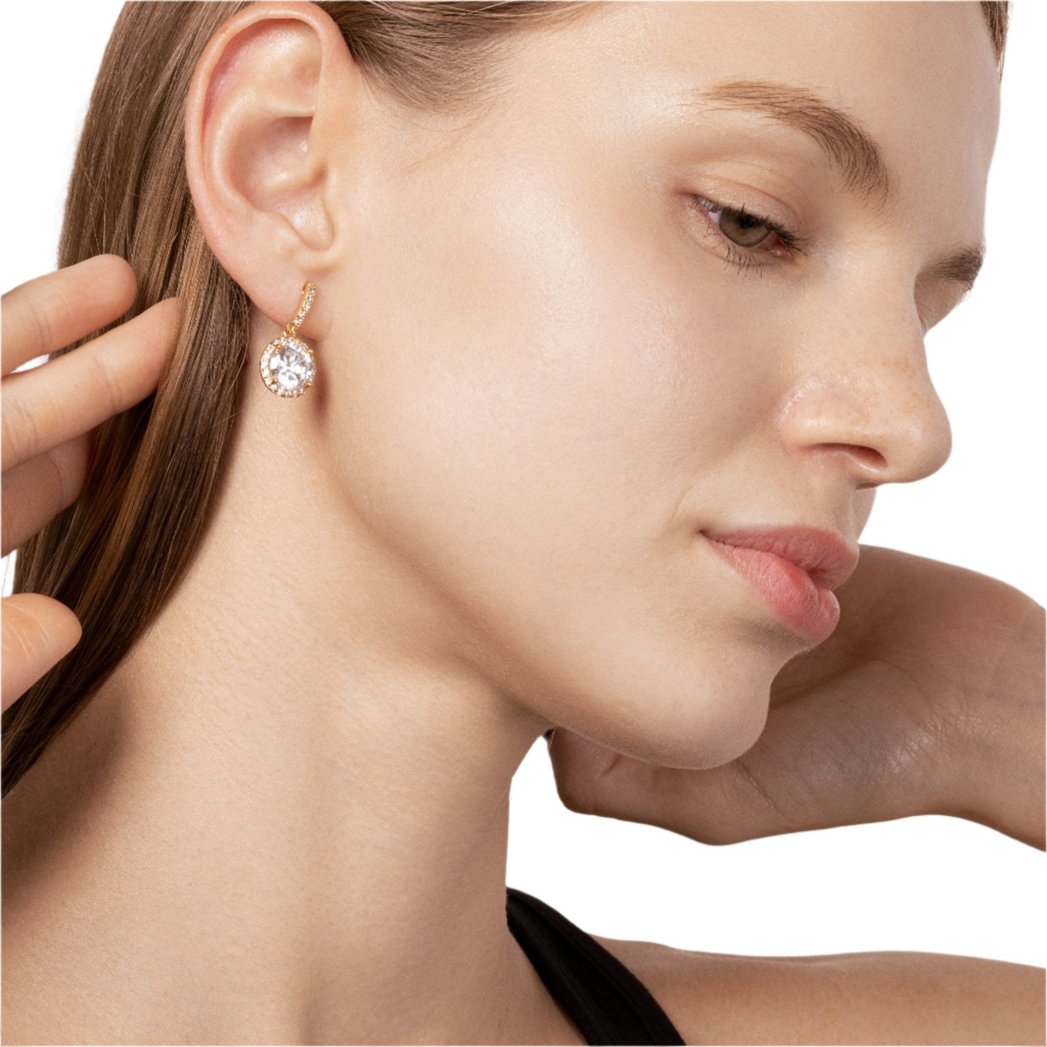 Lara & Ela | Gin And Gems Gold Earrings - Lara & Ela