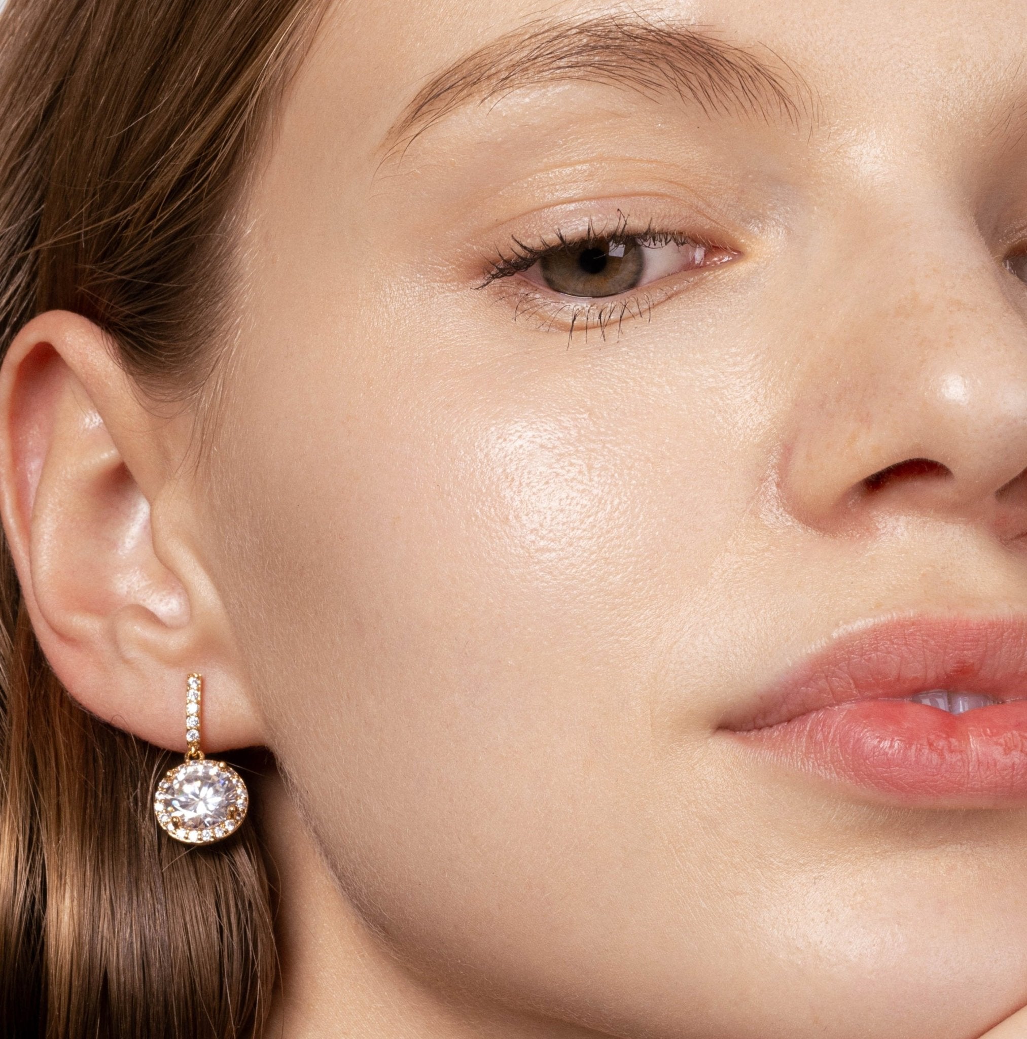 Lara & Ela | Gin And Gems Gold Earrings - Lara & Ela