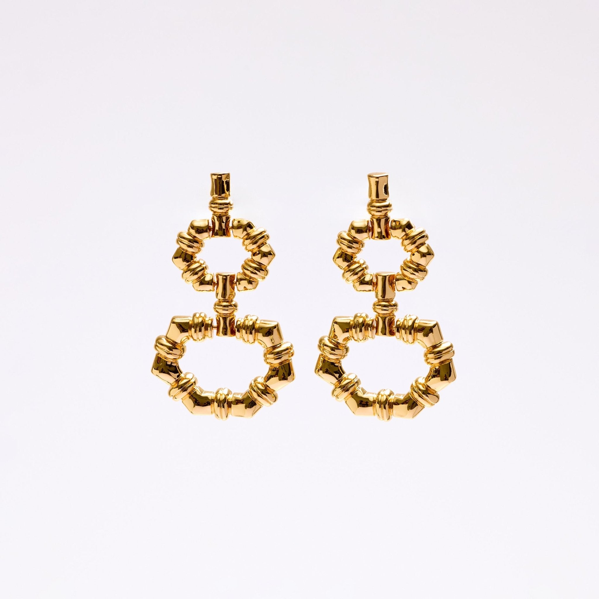 Lara & Ela | Ginger Gold Earrings - Lara & Ela
