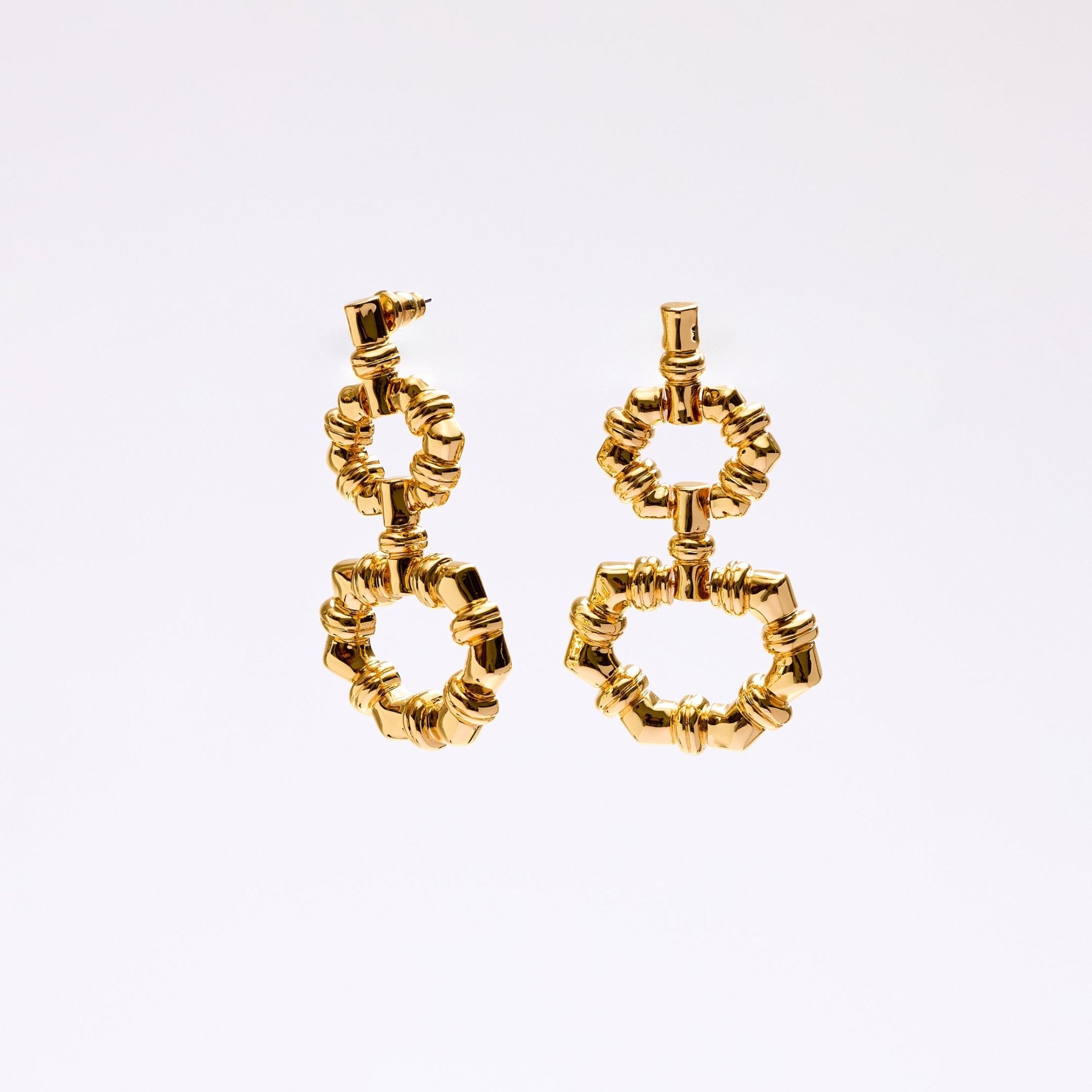 Lara & Ela | Ginger Gold Earrings - Lara & Ela