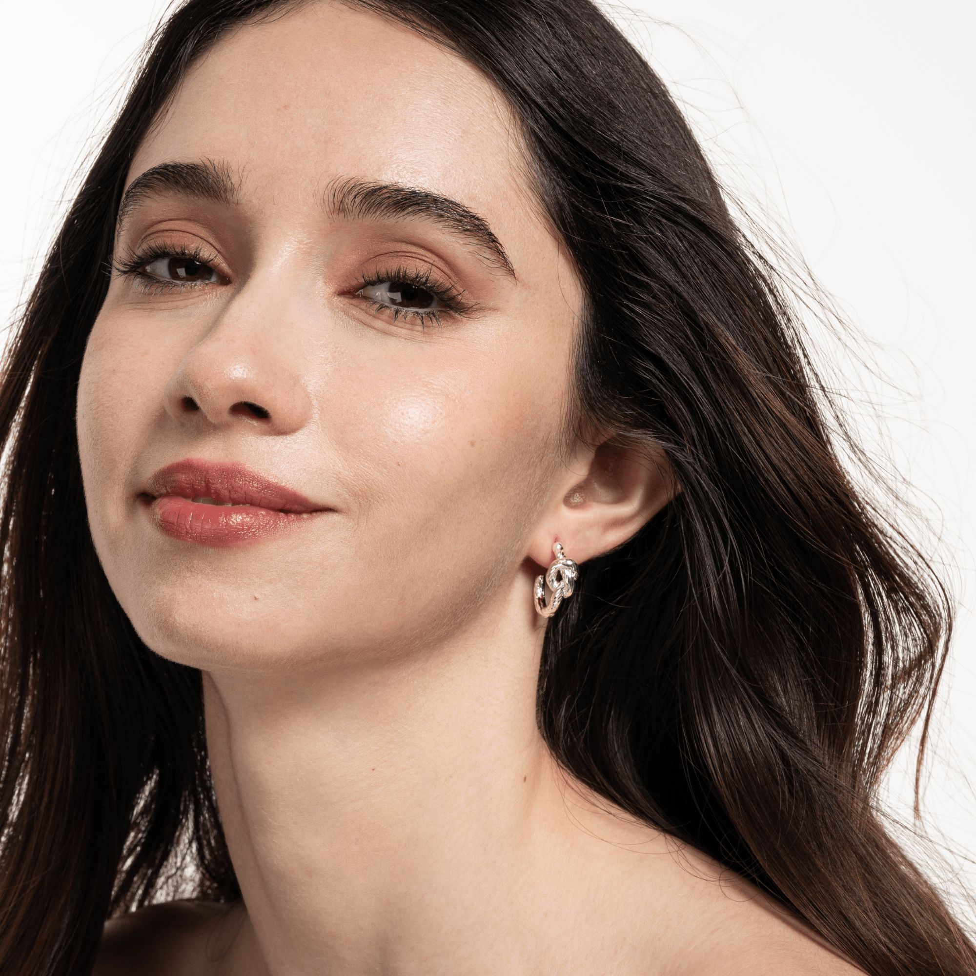 Lara & Ela | Glee Silver Earrings - Lara & Ela