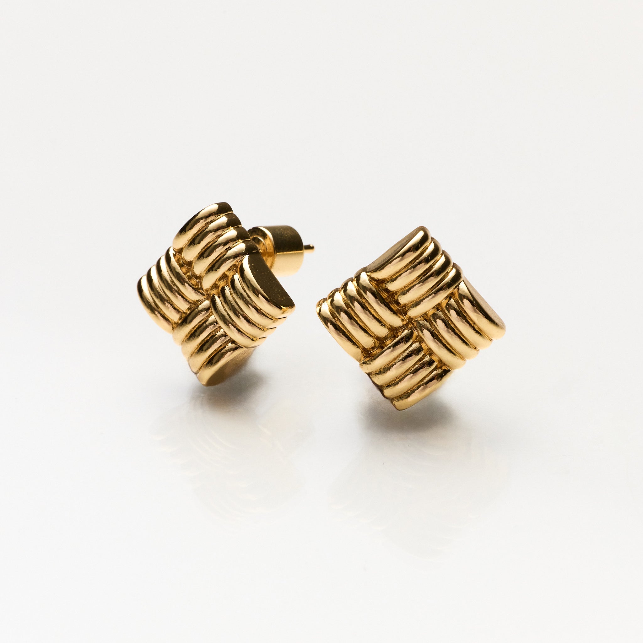 Lara & Ela | Go Your Own Way Gold Earrings - Lara & Ela