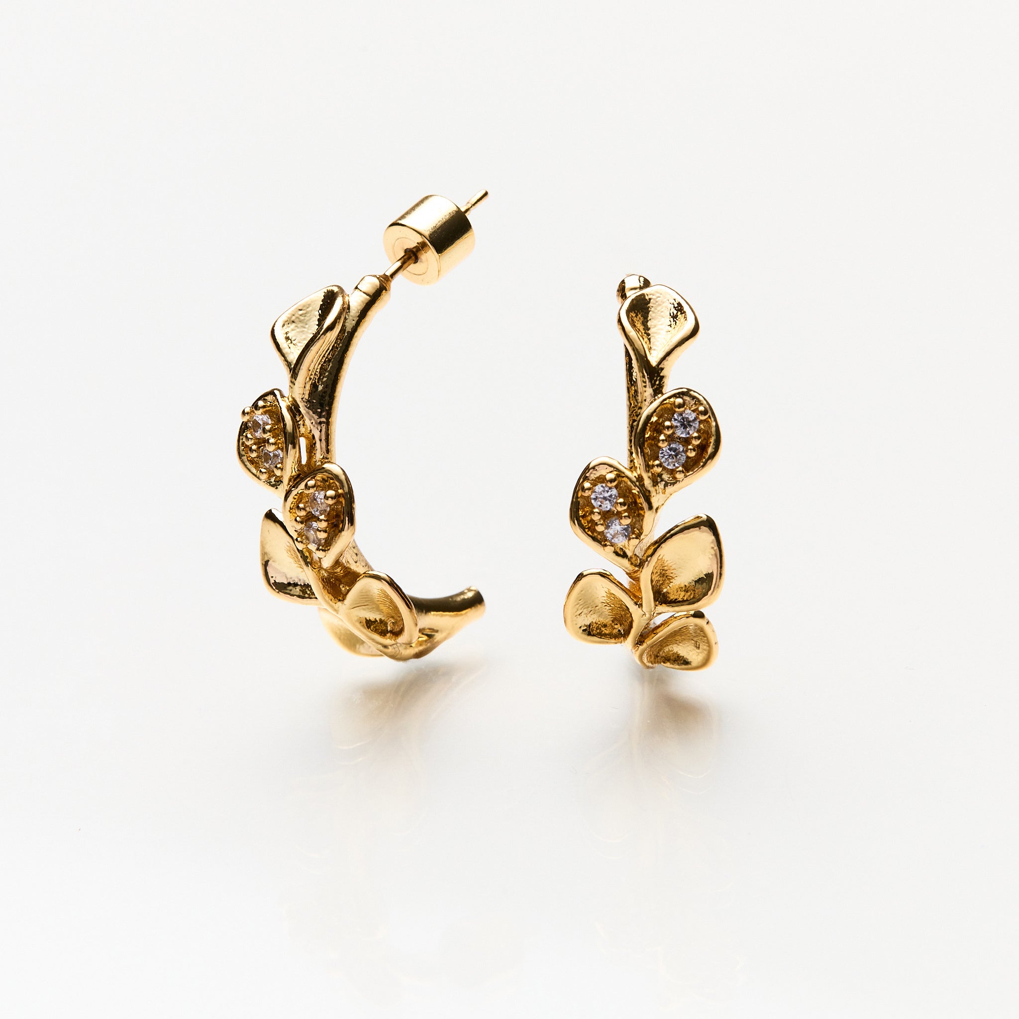 Lara & Ela | Hailey Gold Earrings - Lara & Ela