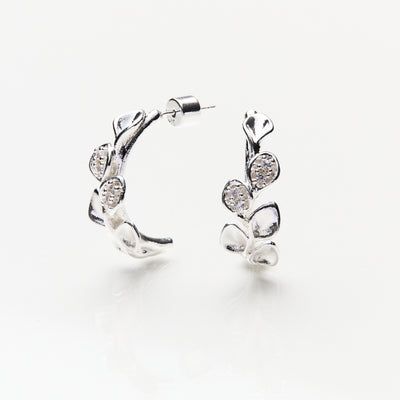 Lara & Ela | Hailey Silver Earrings - Lara & Ela