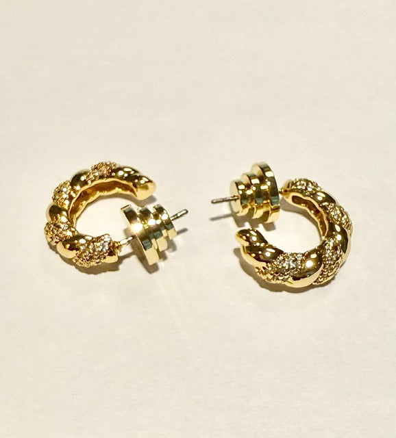Lara & Ela | Halo Earrings