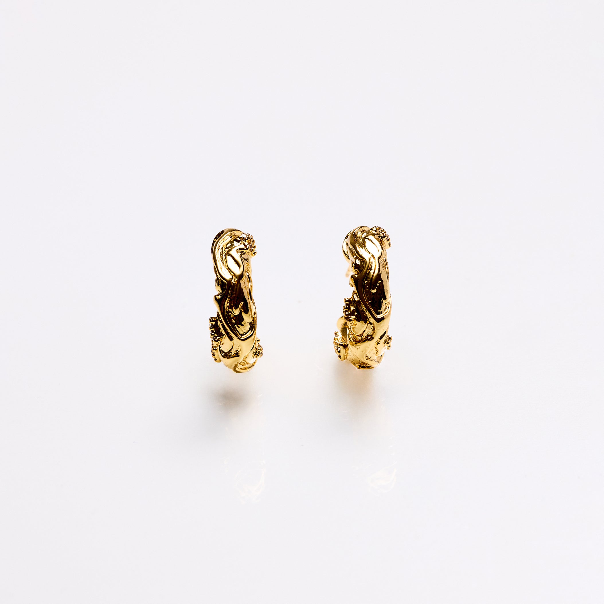 Lara & Ela | Harley Gold Earrings - Lara & Ela