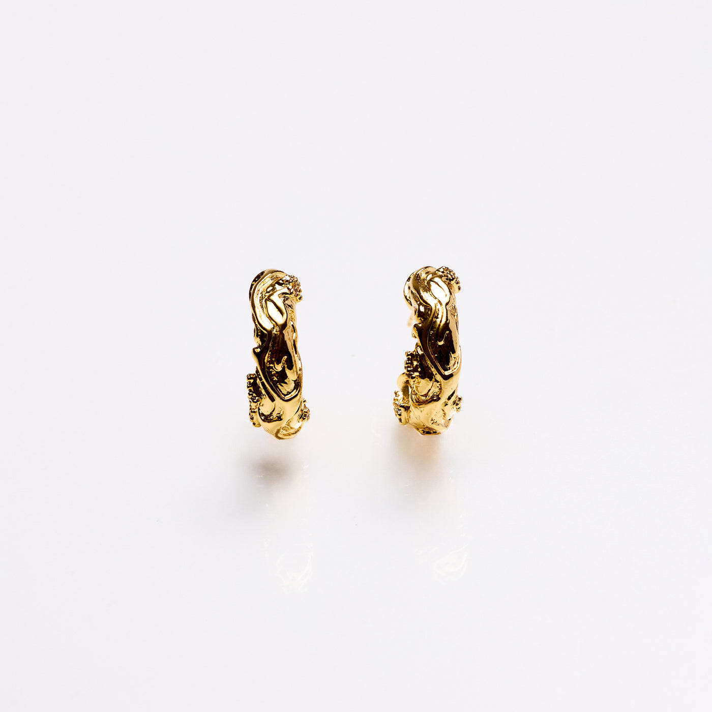Lara & Ela | Harley Gold Earrings - Lara & Ela