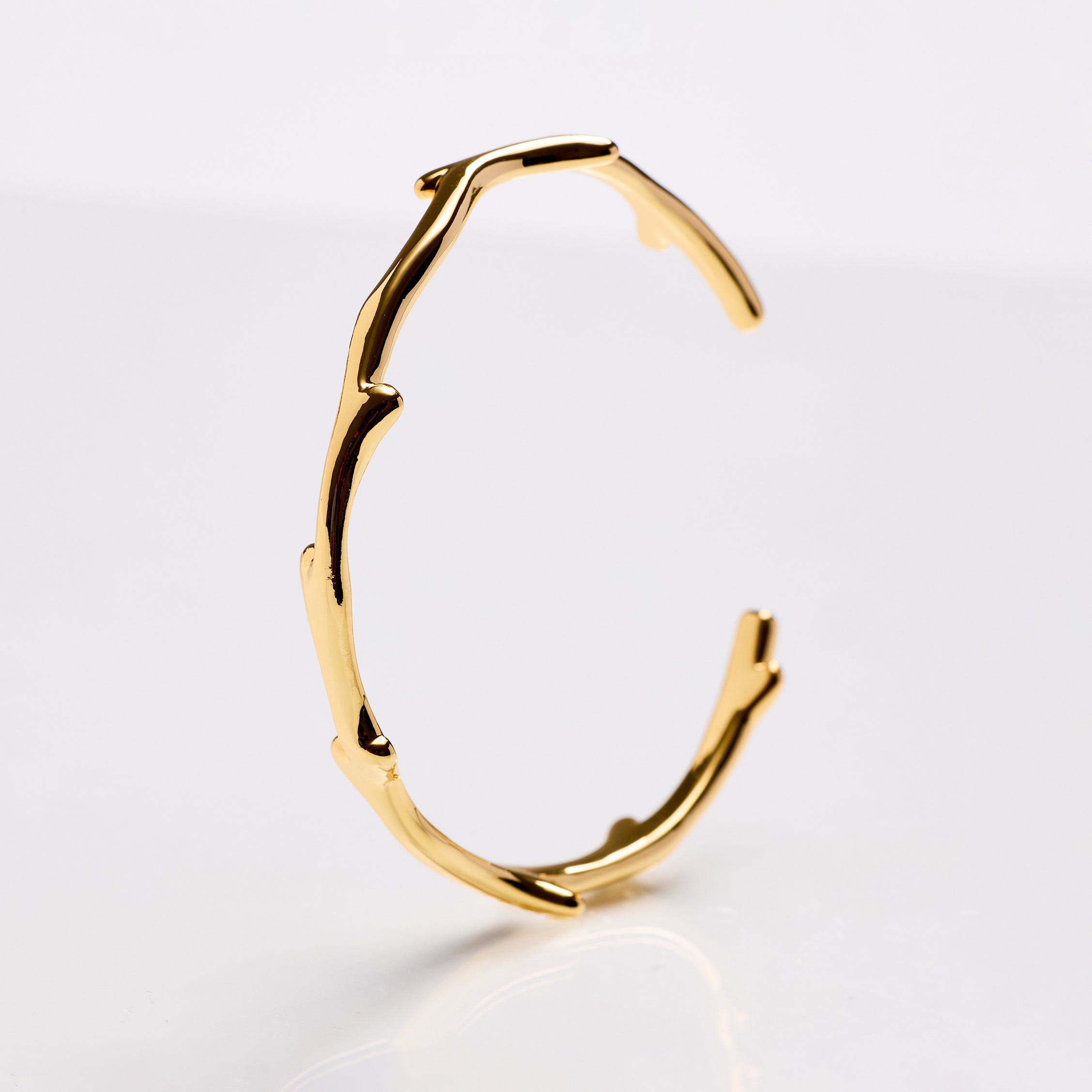 Lara & Ela | Head Over Heels Gold Bangle - Lara & Ela